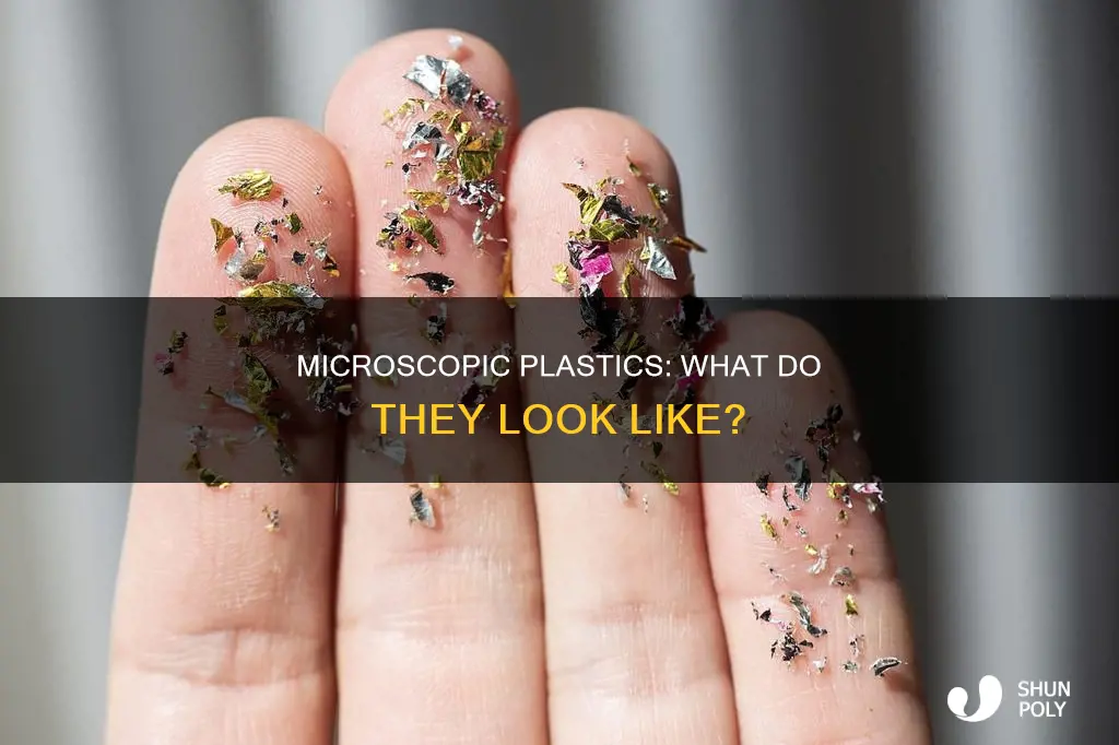 what do micro plastics look like