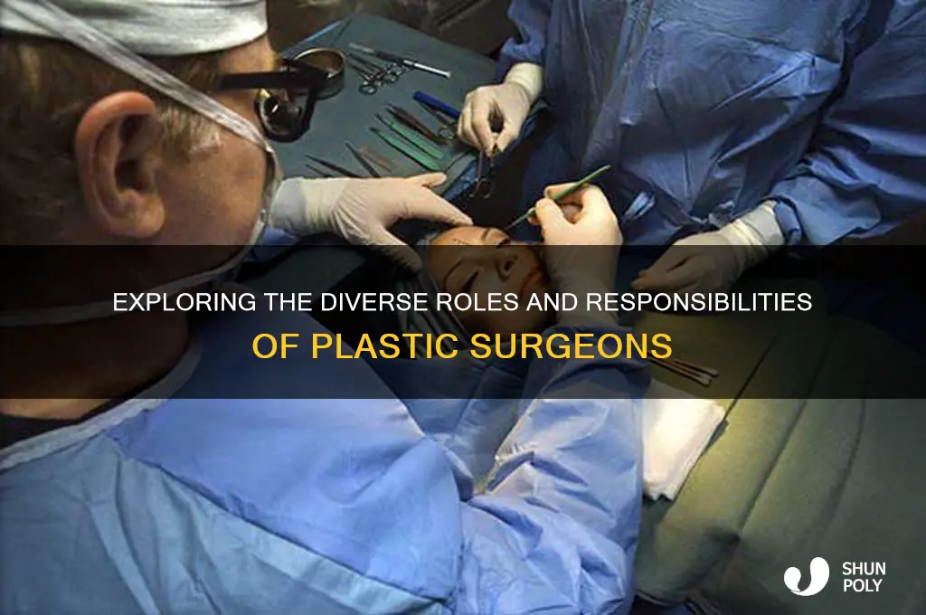 what do most plastic surgeons do