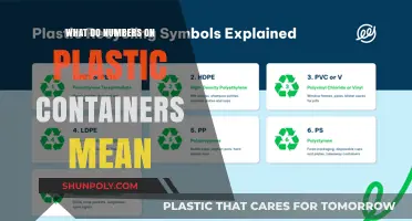 Plastic Container Numbers: What Do They Mean?