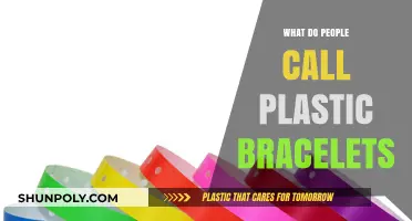 The Many Names of Plastic Bracelets