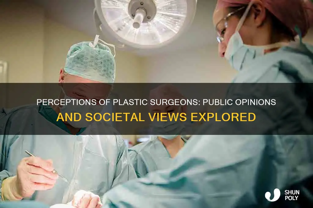 what do people think of plastic surgeons