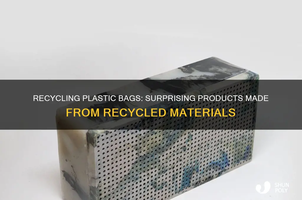 what do plastic bags get recycled into