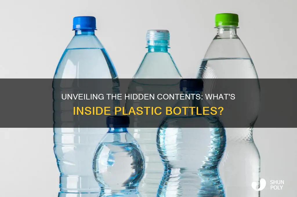 what do plastic bottles contain