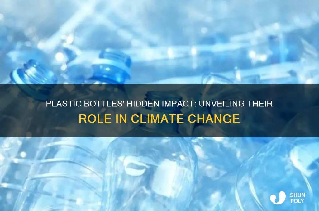 what do plastic bottles ith climate change