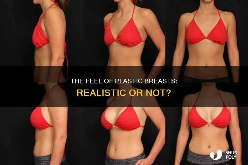 what do plastic breasts feel like