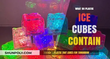Plastic Ice Cubes: What's Inside?