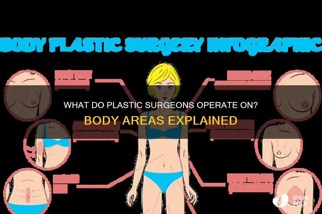what do plastic surgeons operate on