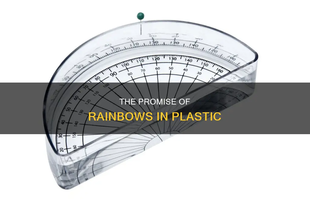 what do rainbows mean in plastic