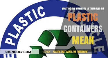 Triangles on Plastics: What Do the Numbers Mean?