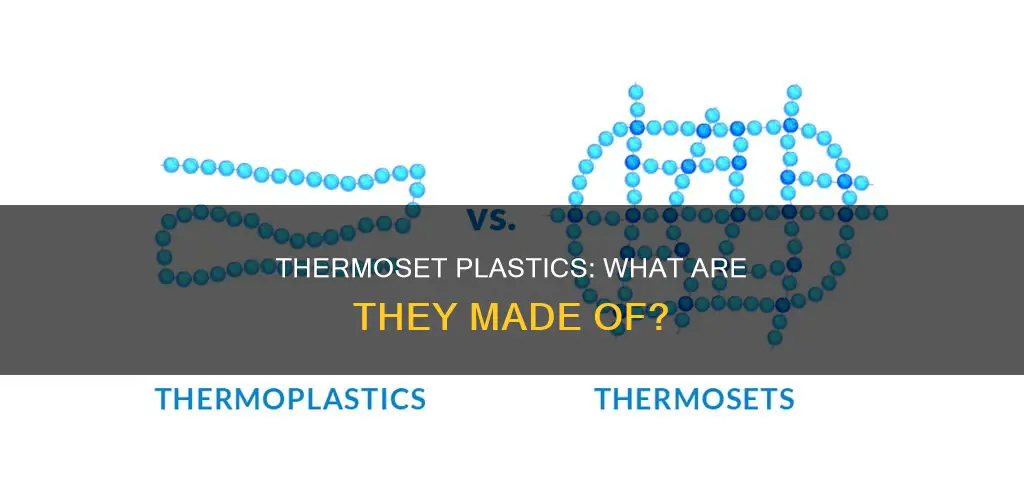 what do thermoset plastics consist of