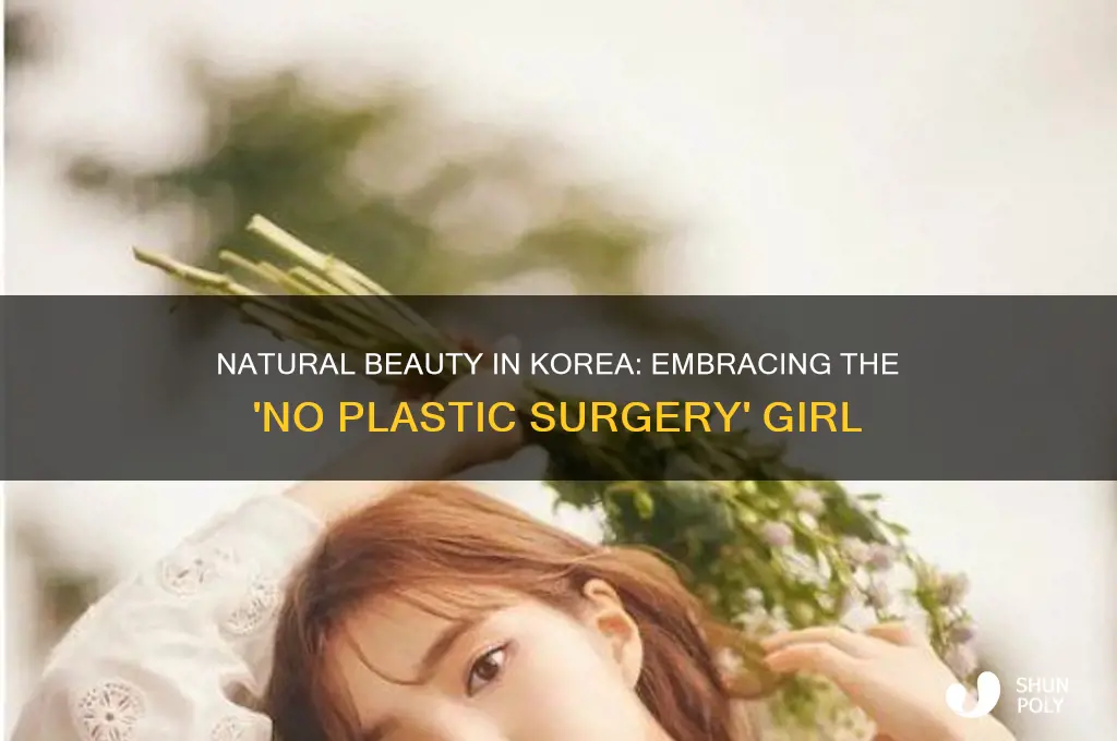 what do they call no plastic surgery girl in korea