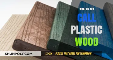 The Many Names of Plastic Wood