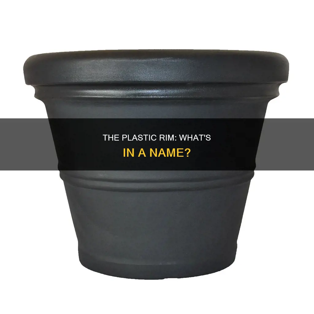 what do you call the plastic rim
