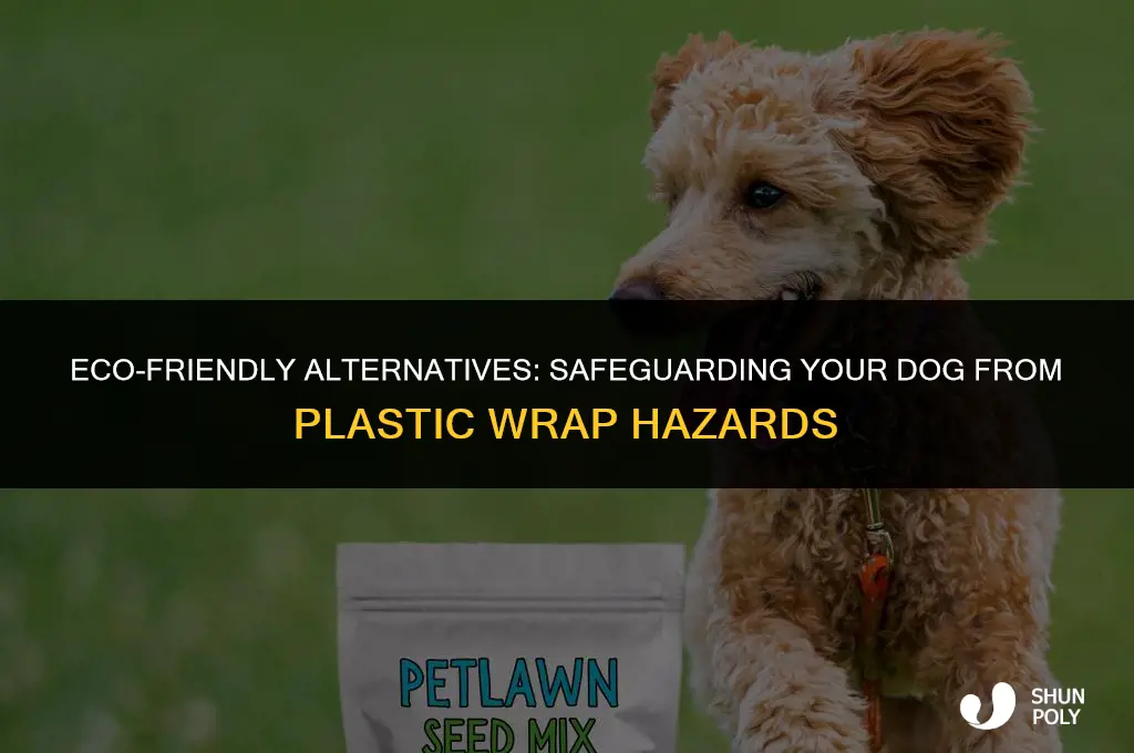 what do you do if your dog eats plastic wrap