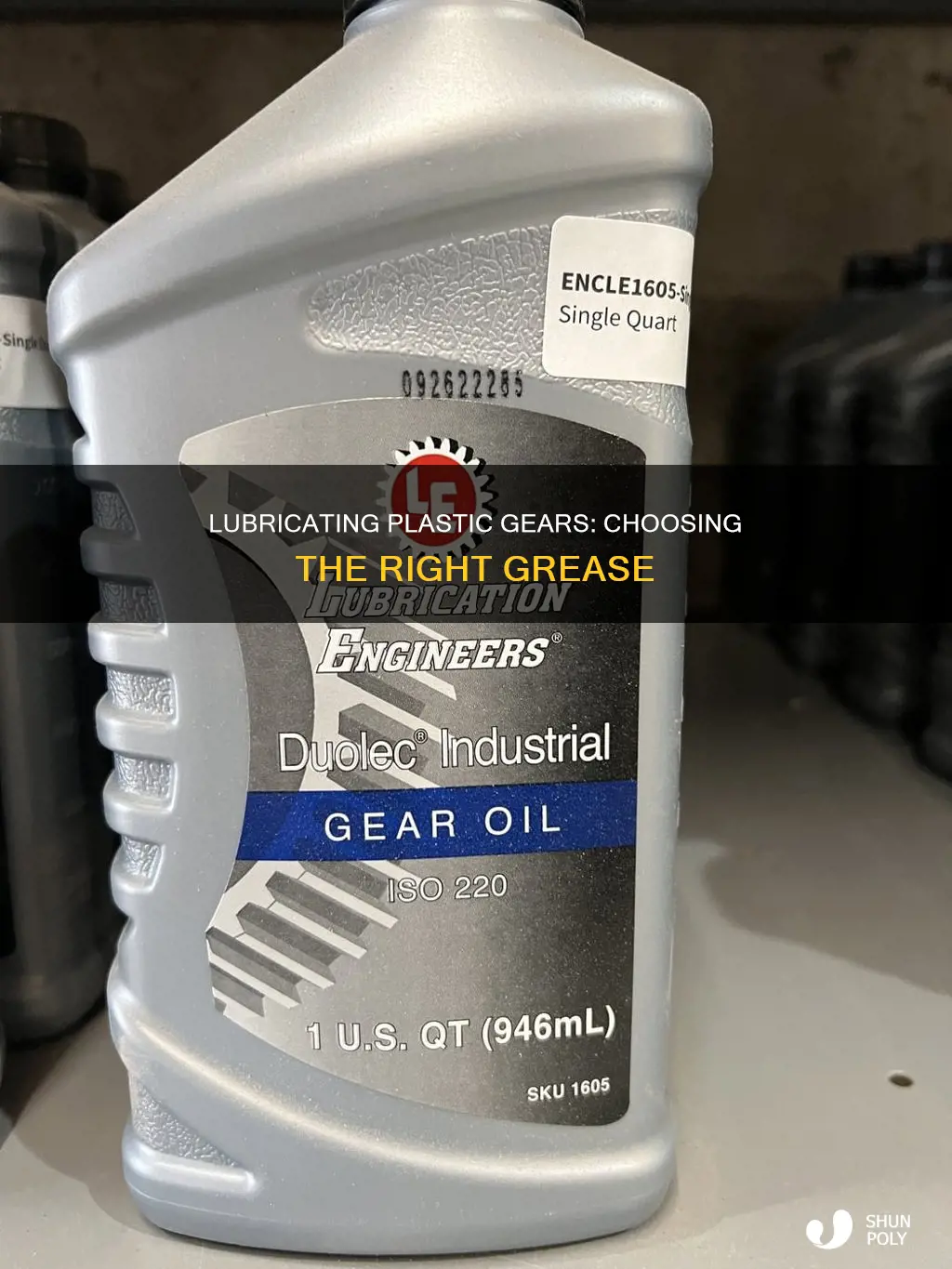 what do you grease plastic gears with