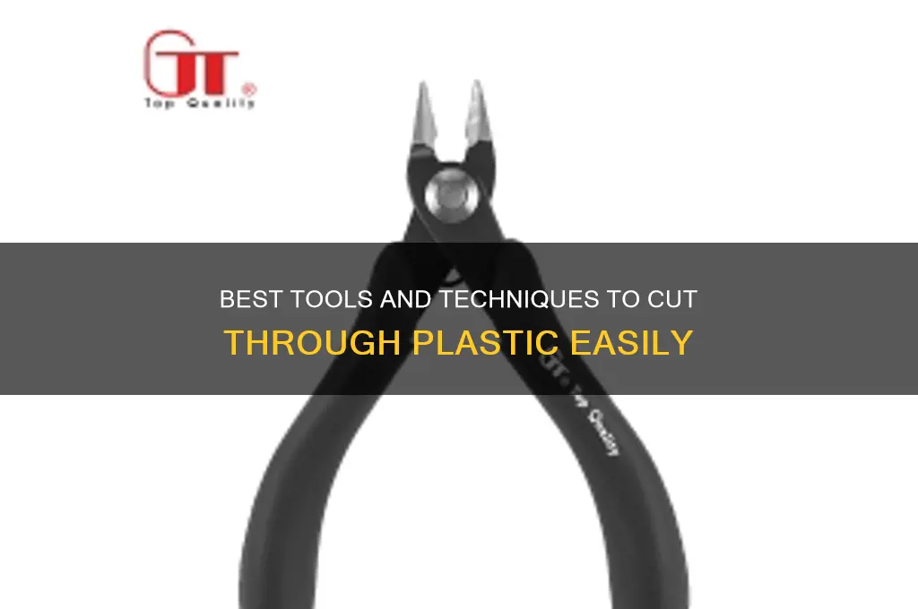 what do you need to cut through plastic