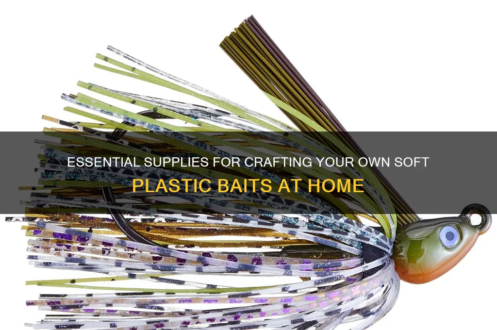 what do you need to make your own soft plastics