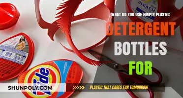 Creative Reuse Ideas for Empty Plastic Detergent Bottles at Home