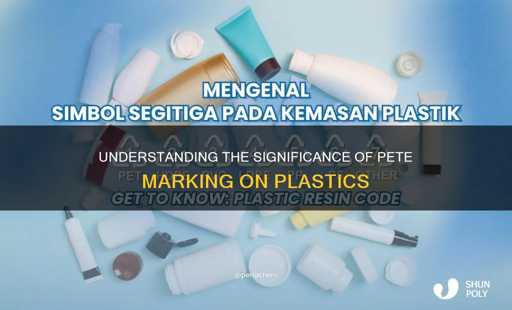 what does 1 pete mean on plastic