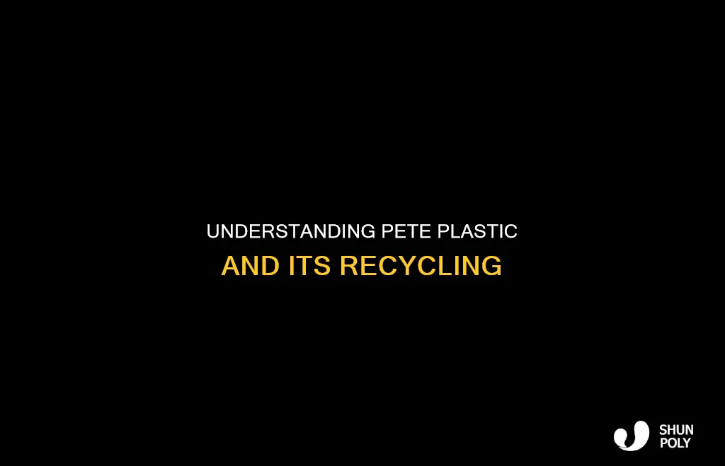 what does 1 pete pean on plastic