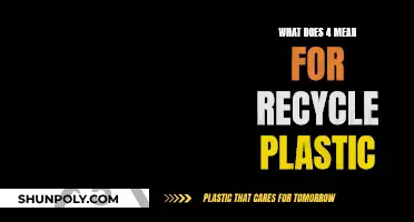 Recycling Plastic: Understanding the Significance of the Number 4