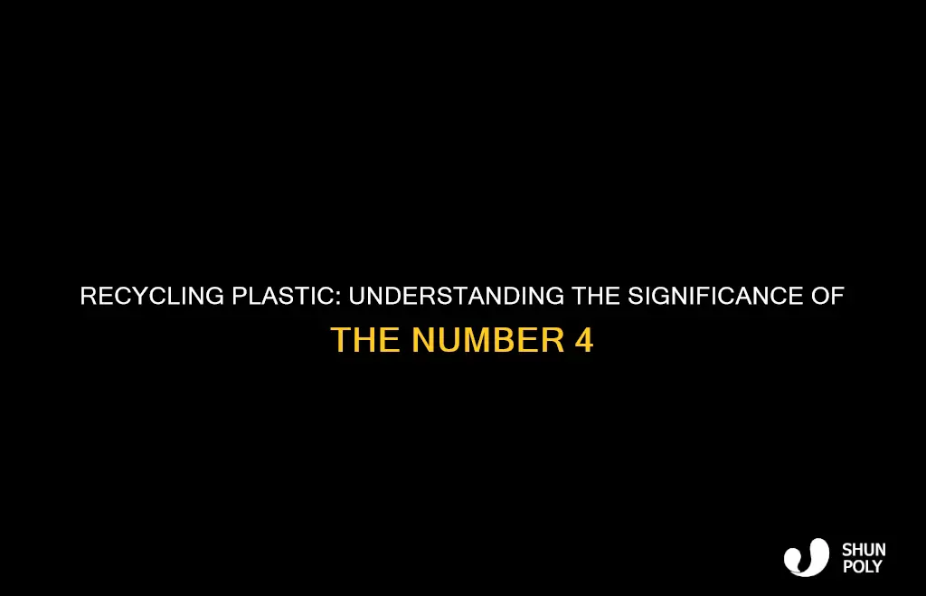 what does 4 mean for recycle plastic