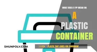 Understanding the Meaning of 5 PP on Plastic Containers