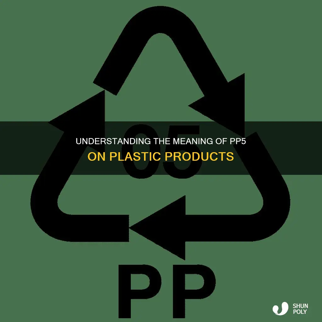 what does 5 pp mean on plastic