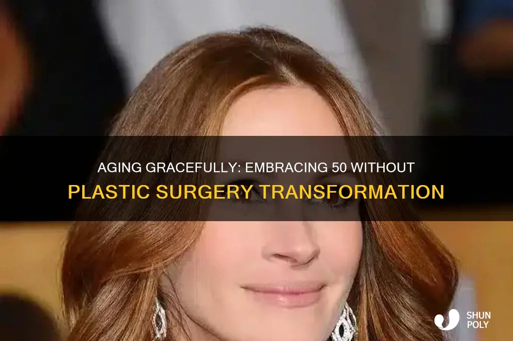 what does 50 look like without plastic surgery