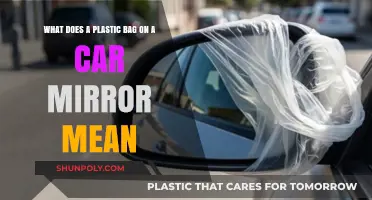 Plastic Bag on Car Mirror: Uncovering the Hidden Meaning and Purpose