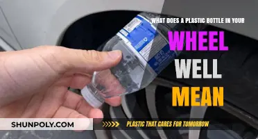 Plastic Bottle in Wheel Well: A Strange Car Hack Explained