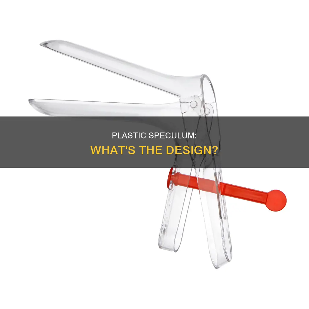 what does a plastic speculum look like
