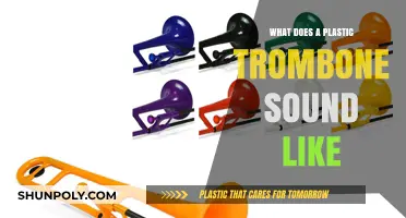 The Unique Sound of Plastic Trombones