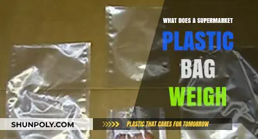 Unveiling the Surprising Weight of a Supermarket Plastic Bag