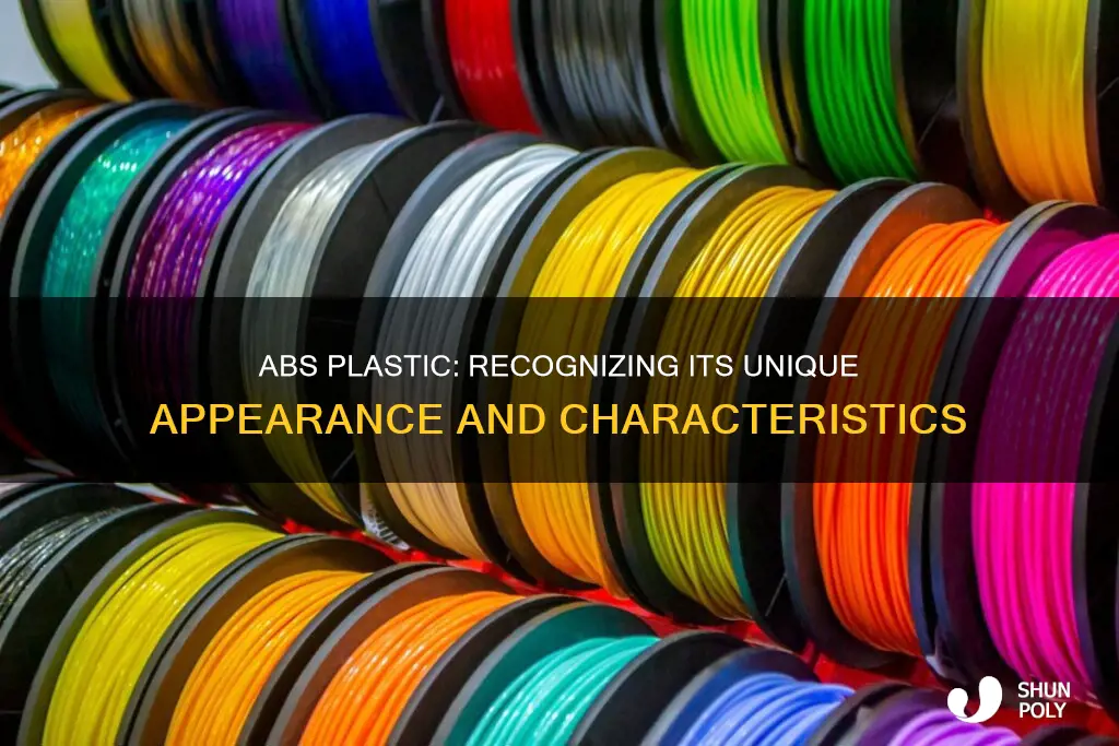 what does abs plastic look like