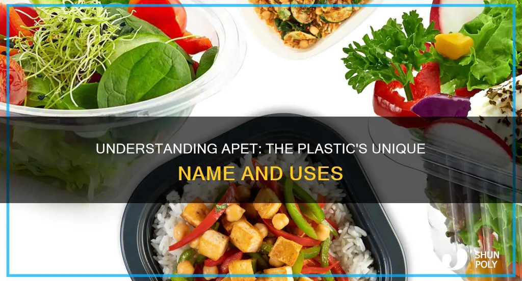 what does apet stand for in plastic