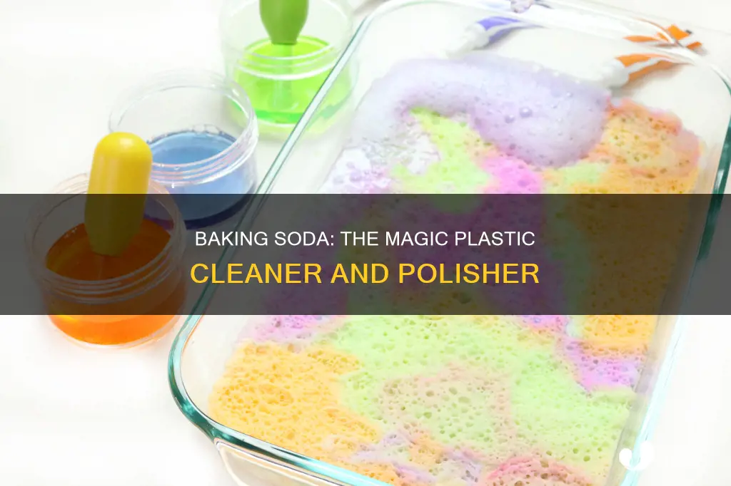 what does baking soda do to plastic