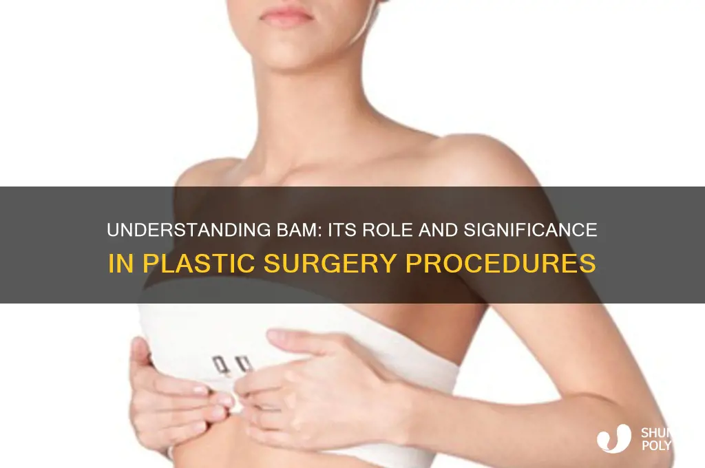 what does bam mean in plastic surgery
