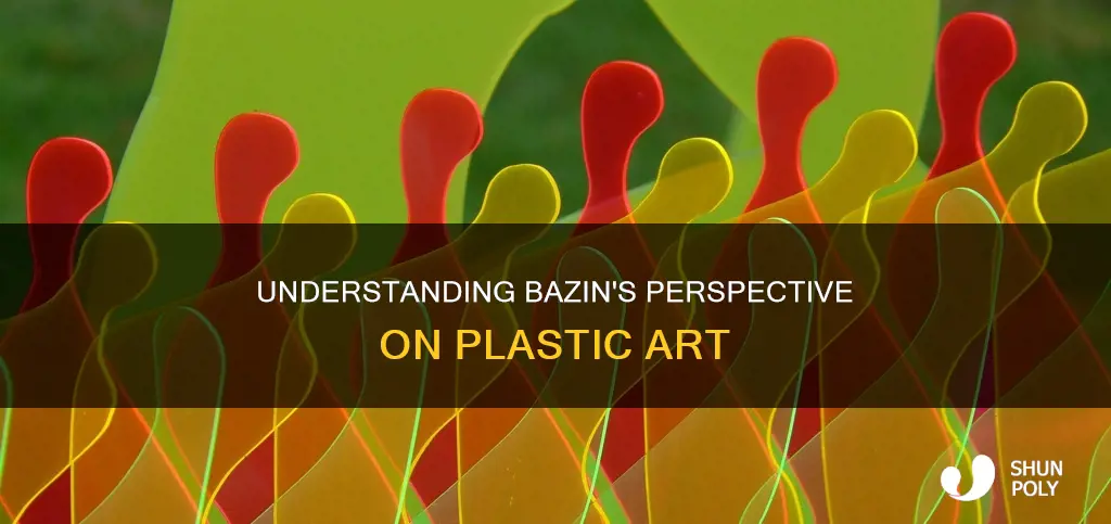what does bazin mean by plastic art