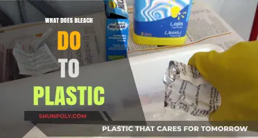 How Bleach Interacts With Plastic Surfaces