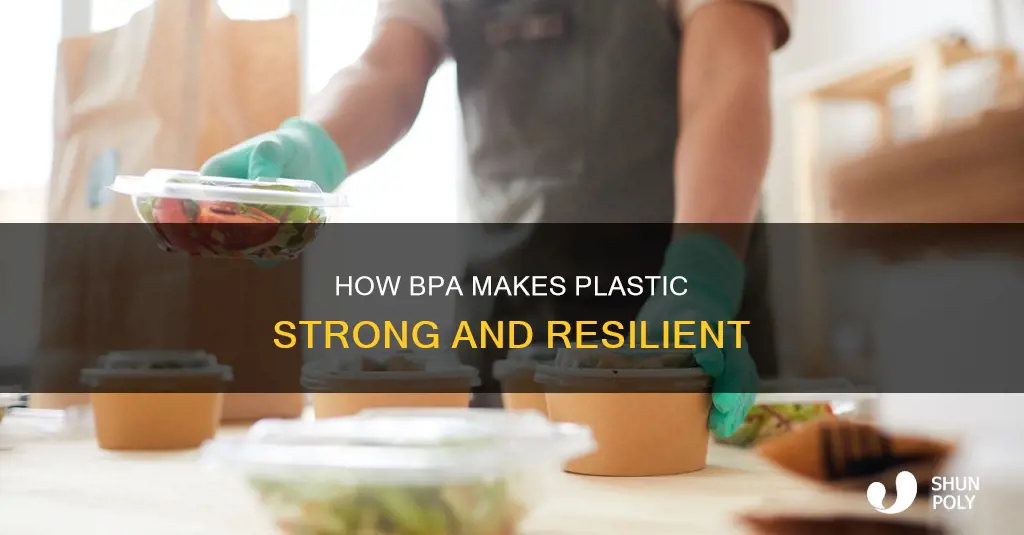 what does bpa do for plastic