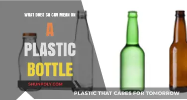 Understanding CA CRV: Decoding the Meaning on Plastic Bottles