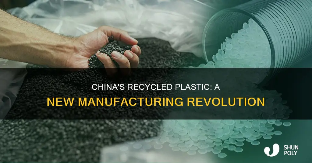 what does china make from recycled plastic