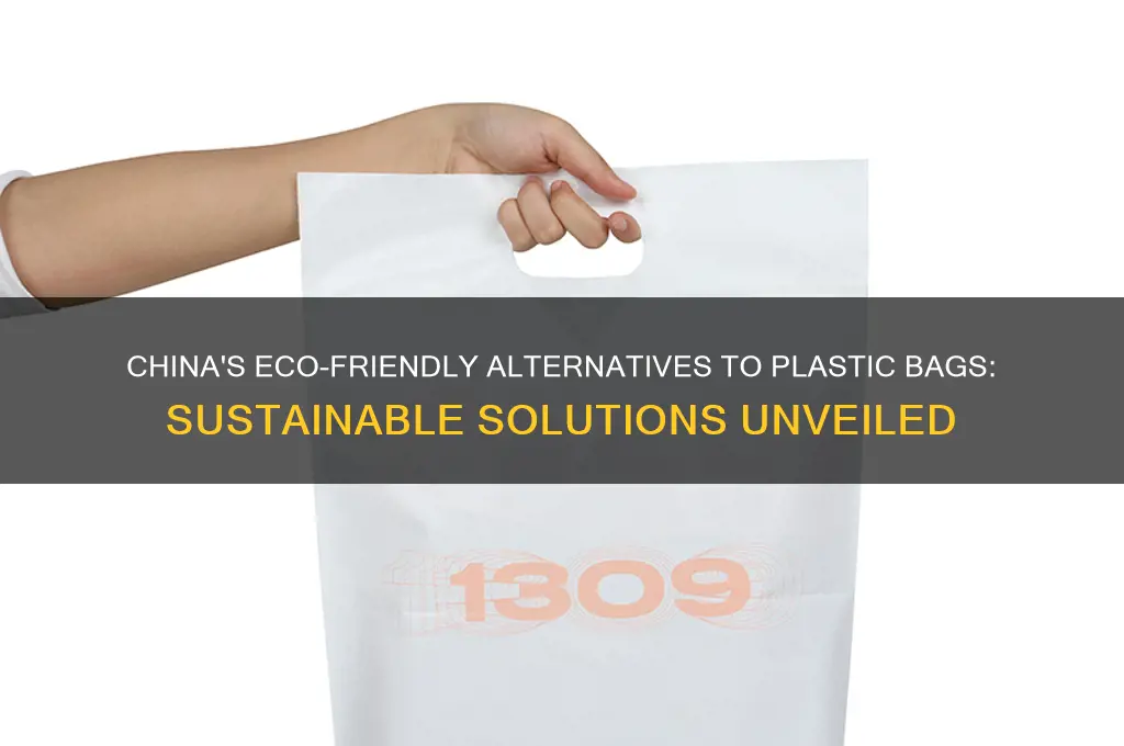 what does china use instead of plastic bags