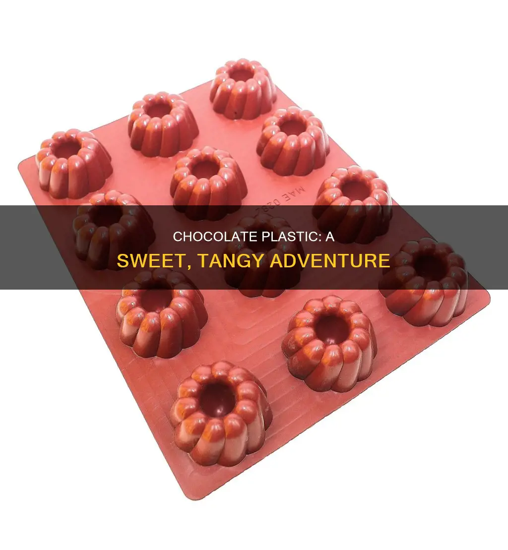 what does chocolate plastic taste like