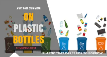 Understanding CTRV: Decoding Plastic Bottle Recycling Symbols and Meanings
