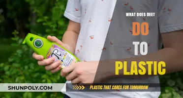 How DEET Dissolves Plastic: A Chemical Reaction