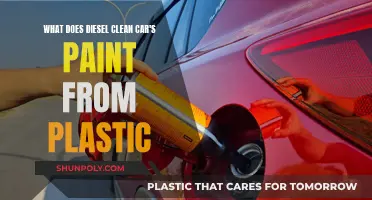How Diesel Cleans Car Paint Off Plastic