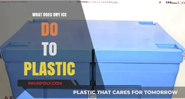 How Dry Ice Interacts With Plastic