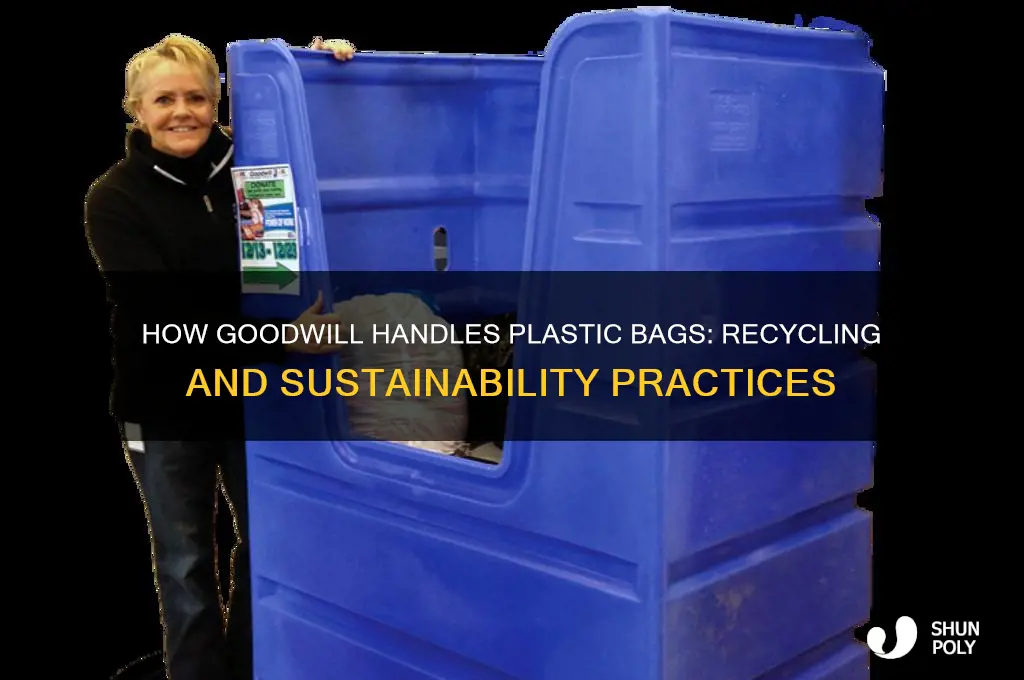 what does goodwill do with plastic bags